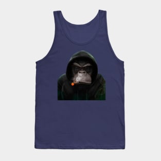 Chimp Smoking Tank Top